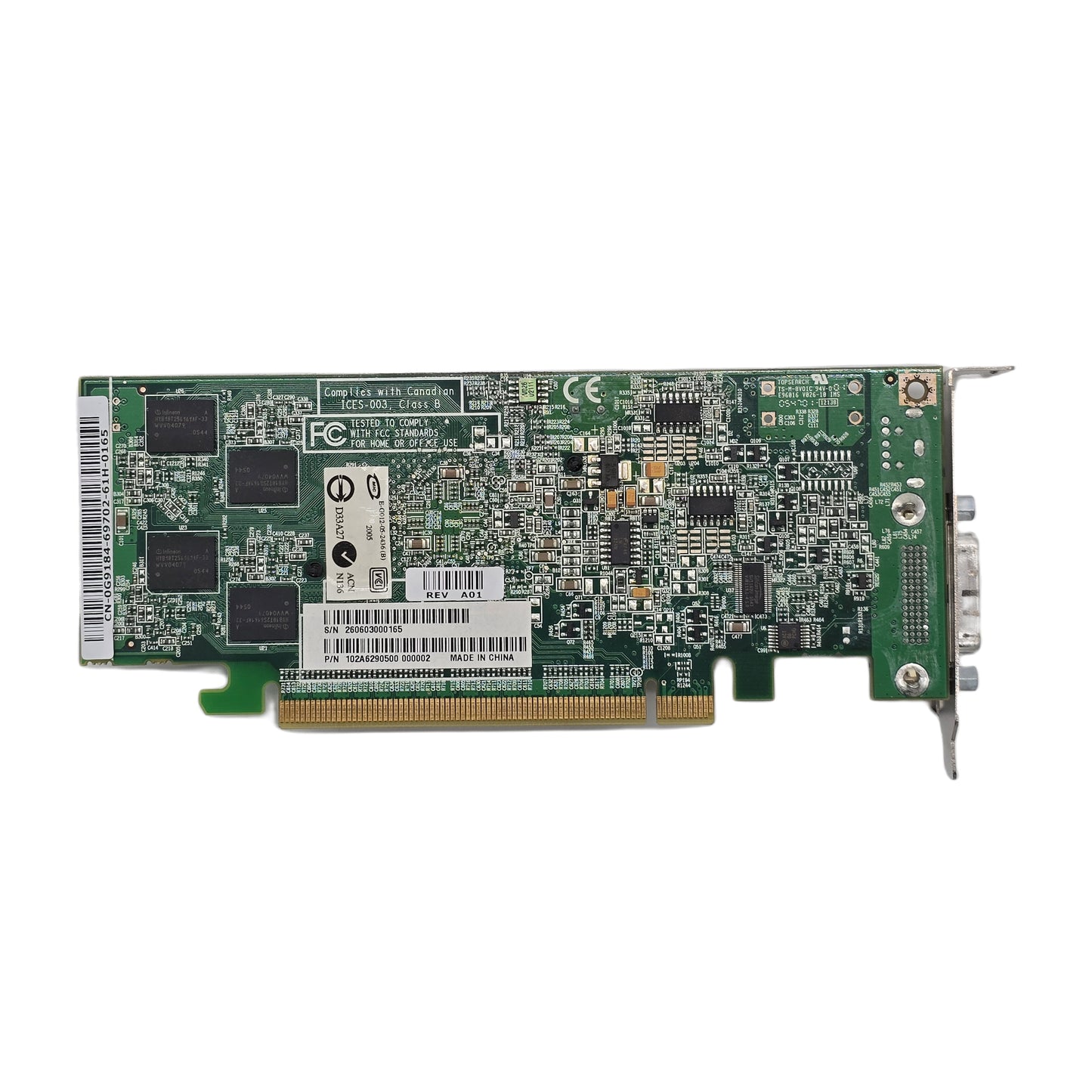 ATI Radeon X600 Pro 256MB PCI Express DVI Graphics Card
