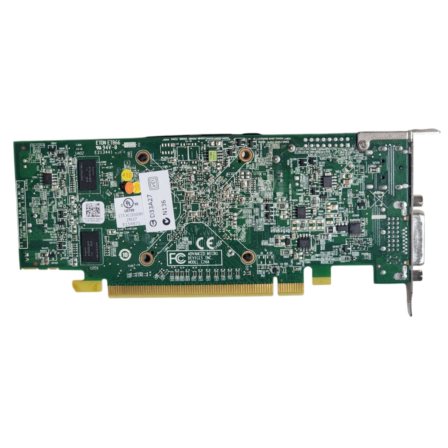 AMD Radeon C264 HD 7470 1GB GDDR3 Low Profile Graphics Card DP DVI