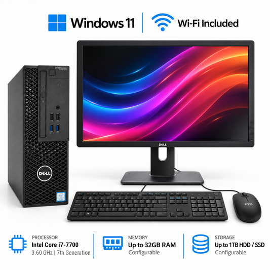 Rytech PNW Dell Precision PC and monitor bundle
