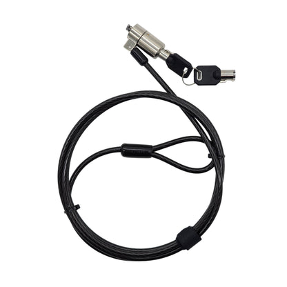 Tryten Laptop Cable Lock Keyed Security Cable w/ 2 Keys 5 Pack 10 Pack 25 Pack