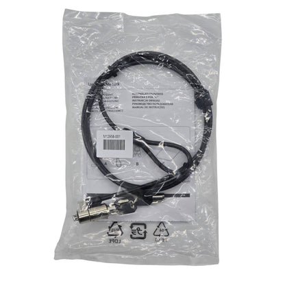 Tryten Laptop Cable Lock Keyed Security Cable w/ 2 Keys 5 Pack 10 Pack 25 Pack