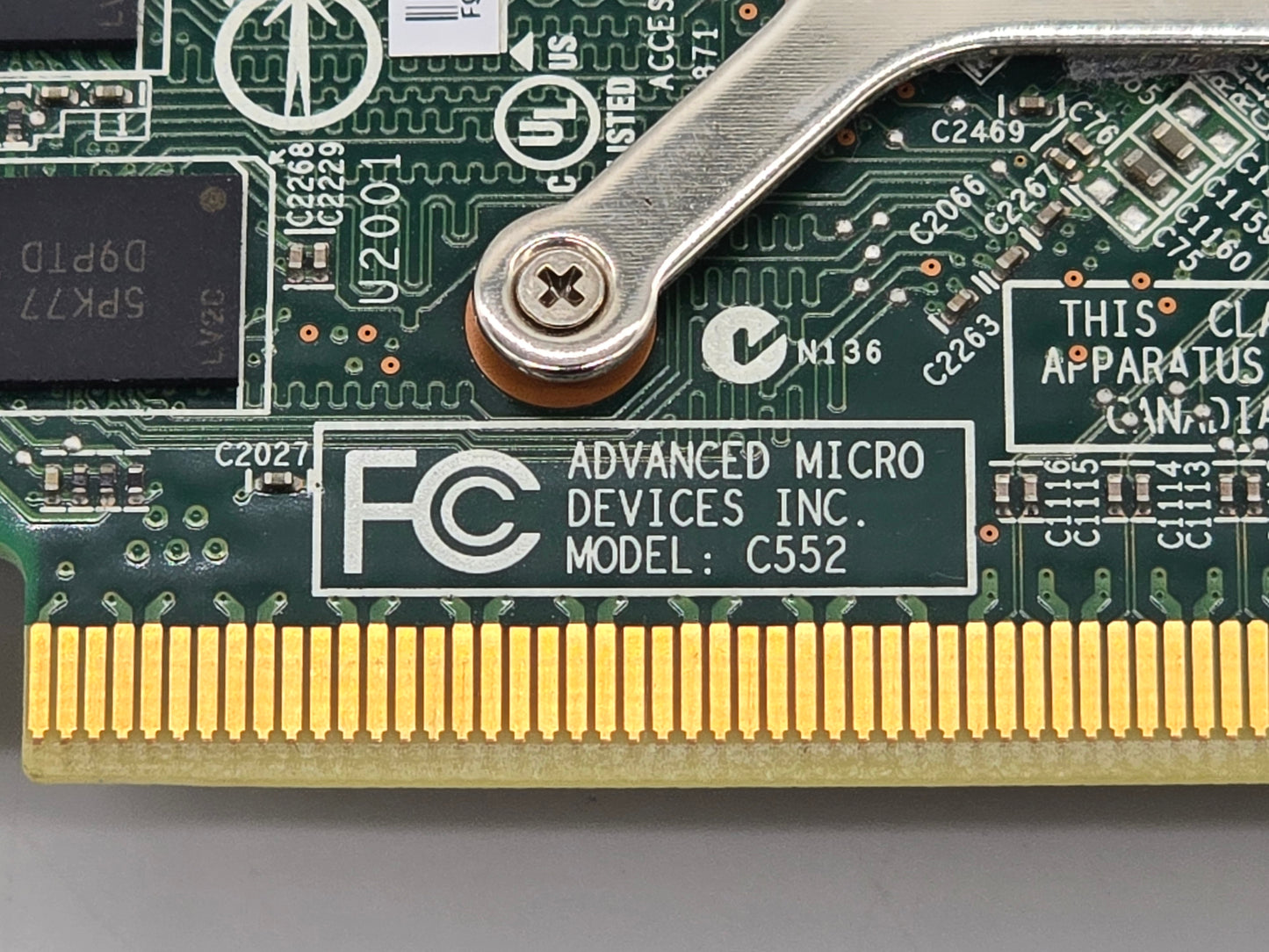 AMD Radeon Graphics C552 V290 High Profile PCIe Graphics Card DP DVI Dell OEM