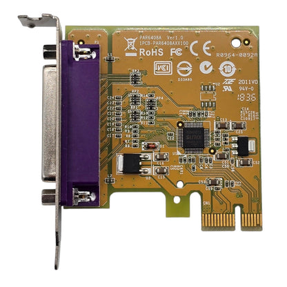 Dell 0XKTC2 Sunix PAR6408A PCIe x1 DB25 Parallel Port Adapter Card Full Height