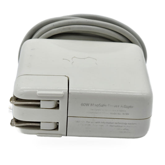 Genuine Apple 60W MagSafe 1 + MagSafe 2 Adapter AC Adapter A1184 16.5V 3.65A T-Tip