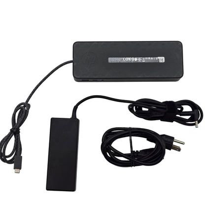HP USB-C Universal Dock HSA-B005DS with 90W AC Adapter 925698-001