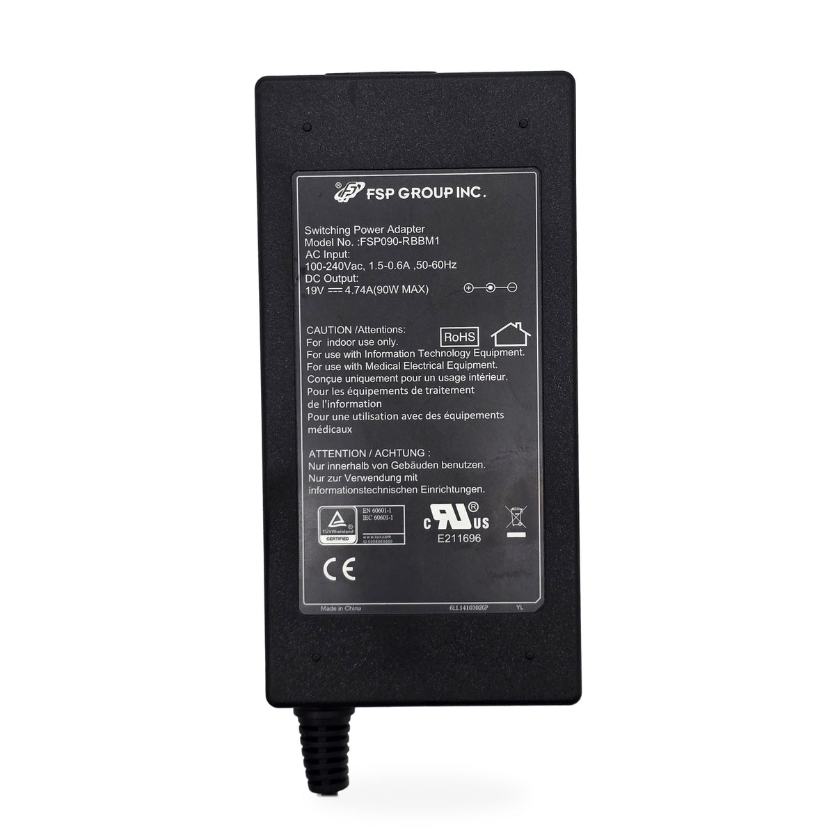 FSP Group 90W AC Adapter FSP090-RBBM1 19V 4.74A DC Barrel Plug