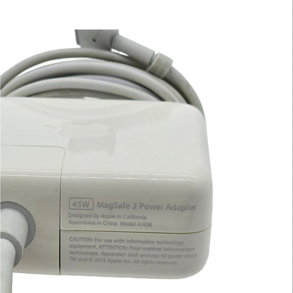 Genuine Apple 45W MagSafe 2 Power Adapter A1436 with AC Extension Cord