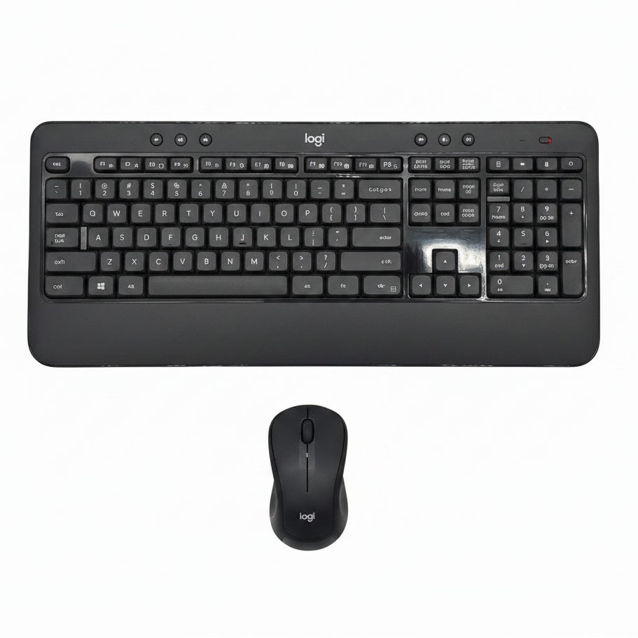 Logitech K540 Wireless Keyboard + M310 Mouse Combo USB 2.4GHz Black Gray