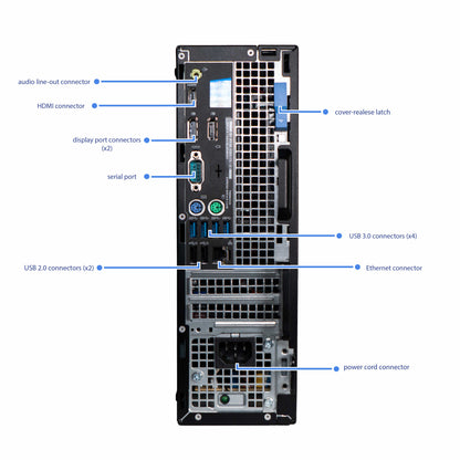 Bundle Monitor and Dell OptiPlex SFF | Win 11 | 32 GB | 1 TB SSD | Wi-Fi