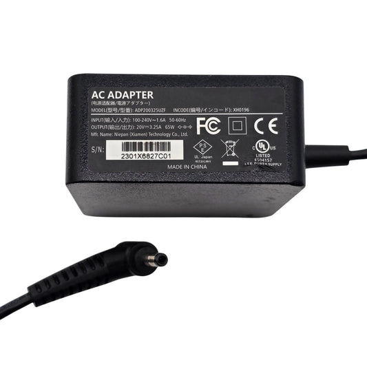 ADP200325UZF 65W AC Adapter Charger 20V 3.25A Power Supply Barrel Tip