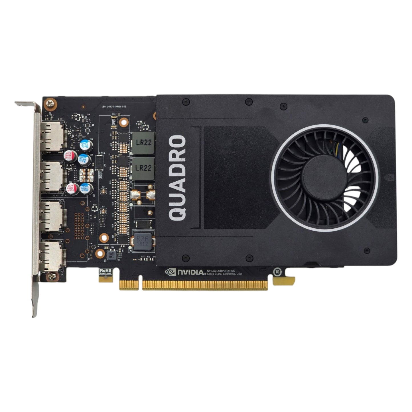 NVIDIA Quadro P2000 5GB GDDR5 PCIe x16 Graphics Card 4x DisplayPort