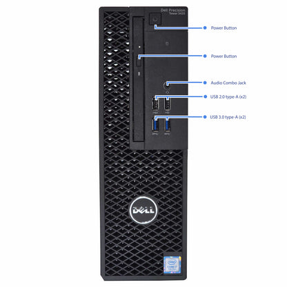 Bundle Monitor and Dell Precision SFF | i7 | Win 11 | 32 GB | 1 TB SSD | Wi-Fi