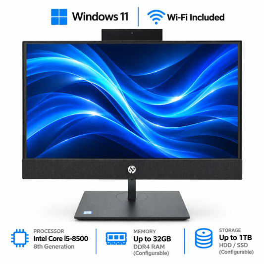 Configurable HP ProOne 600 G4 21.5" | i5 | Up To 32GB | 1TB SSD | Wi-Fi |