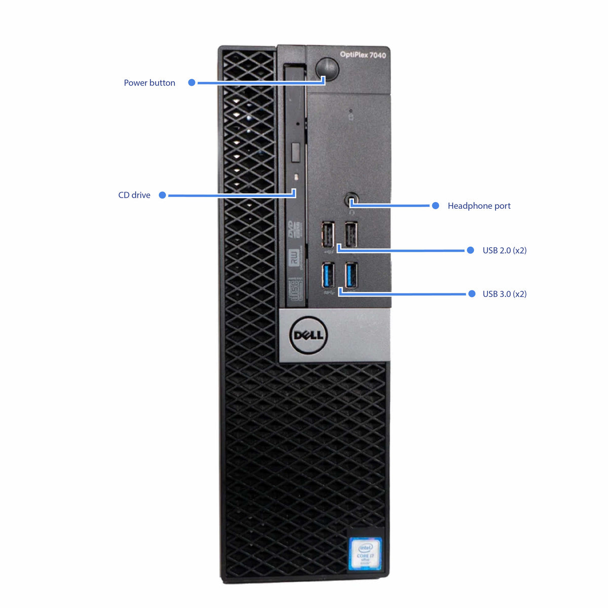 Configurable Dell OptiPlex SFF PC | Win 11 | i7vPro | 32 GB | 1 TB SSD | Wi-Fi