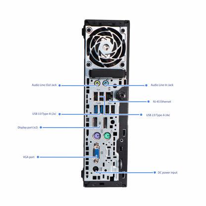 Configurable HP EliteDesk 800 USFF PC | Up to i5  | 16 GB | 1 TB SDD | Wi-Fi
