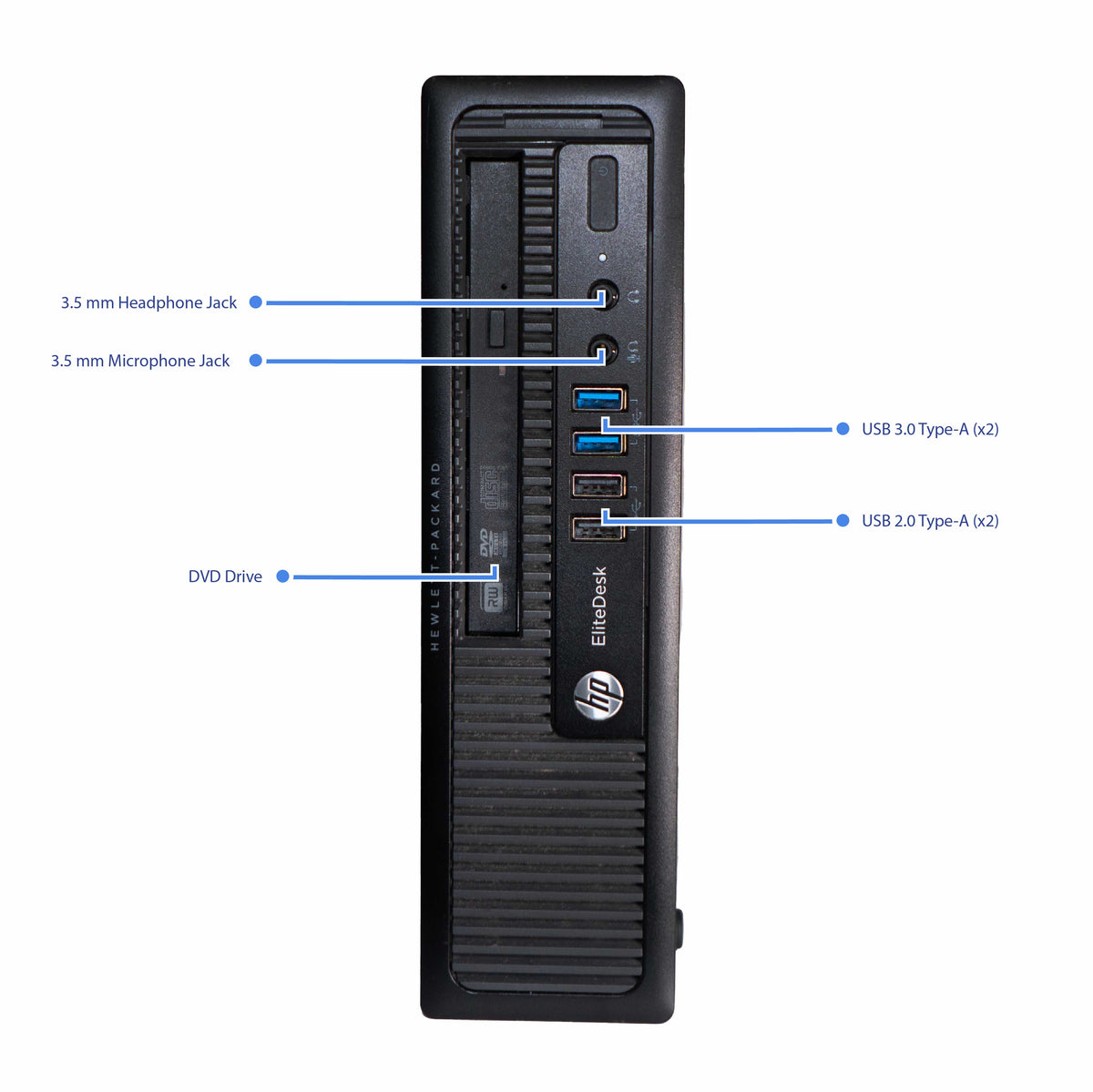 Configurable HP EliteDesk 800 USFF PC | Up to i5  | 16 GB | 1 TB SDD | Wi-Fi