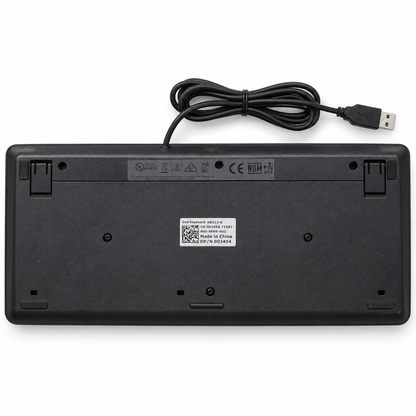 Dell KB212-B wired USB keyboard bottom view