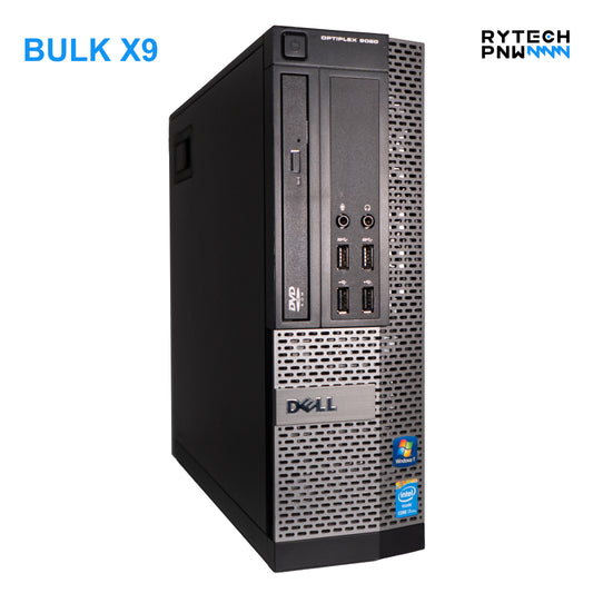 Bulk x9 Configurable Dell OptiPlex 9020 SFF PC | Up to i7vPro | 16 GB | SSD/HDD | Wi-Fi