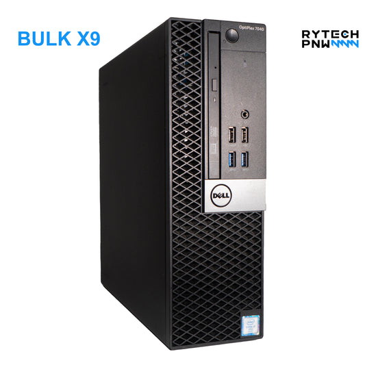 Bulk x9 Configurable Dell OptiPlex 7040 SFF PC | i5/i7  | Up to 32 GB | SSD/HDD | Wi-Fi