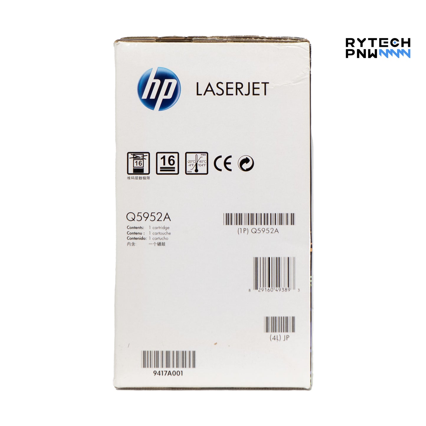 HP Laserjet Toner Cartridge| Q5952A, Q5953A | 643A | Yellow, Magenta