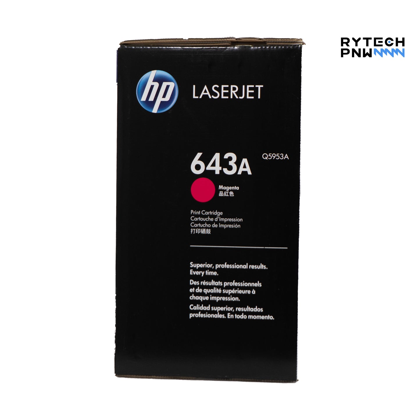 HP Laserjet Toner Cartridge| Q5952A, Q5953A | 643A | Yellow, Magenta