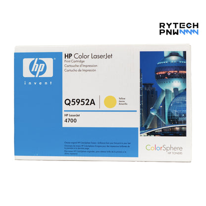 HP Laserjet Toner Cartridge| Q5952A, Q5953A | 643A | Yellow, Magenta