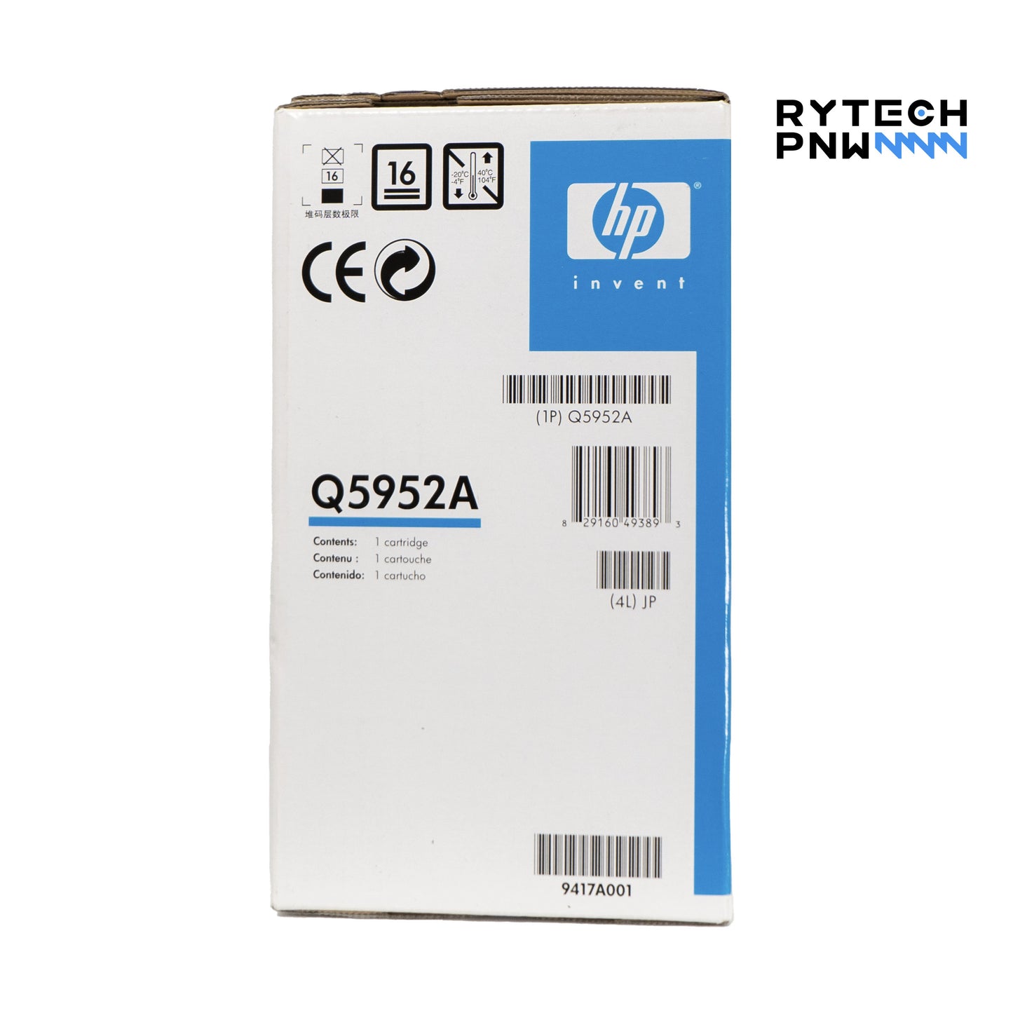 HP Laserjet Toner Cartridge| Q5952A, Q5953A | 643A | Yellow, Magenta