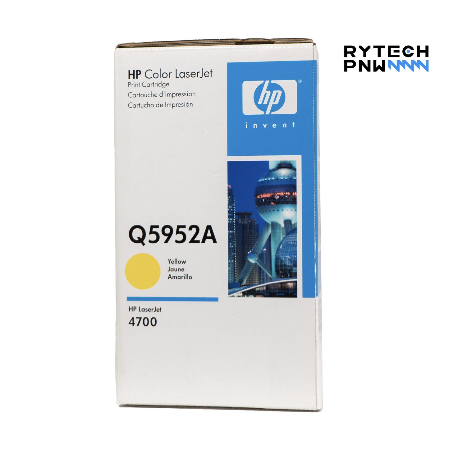 HP Laserjet Toner Cartridge| Q5952A, Q5953A | 643A | Yellow, Magenta