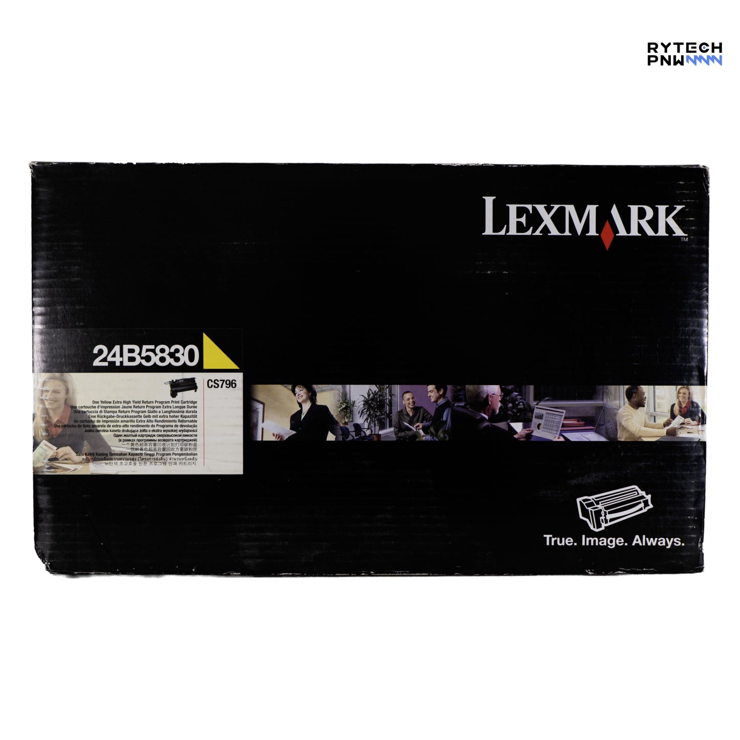 Genuine Lexmark CS796 Yellow Extra High Yield Toner Cartridge 24B5830