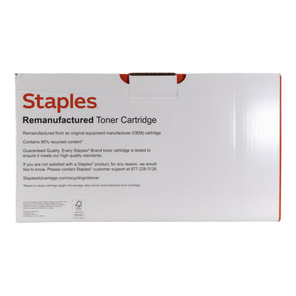 Staples Toner Cartridge | 80A | Compatible With HP CF280A | Black