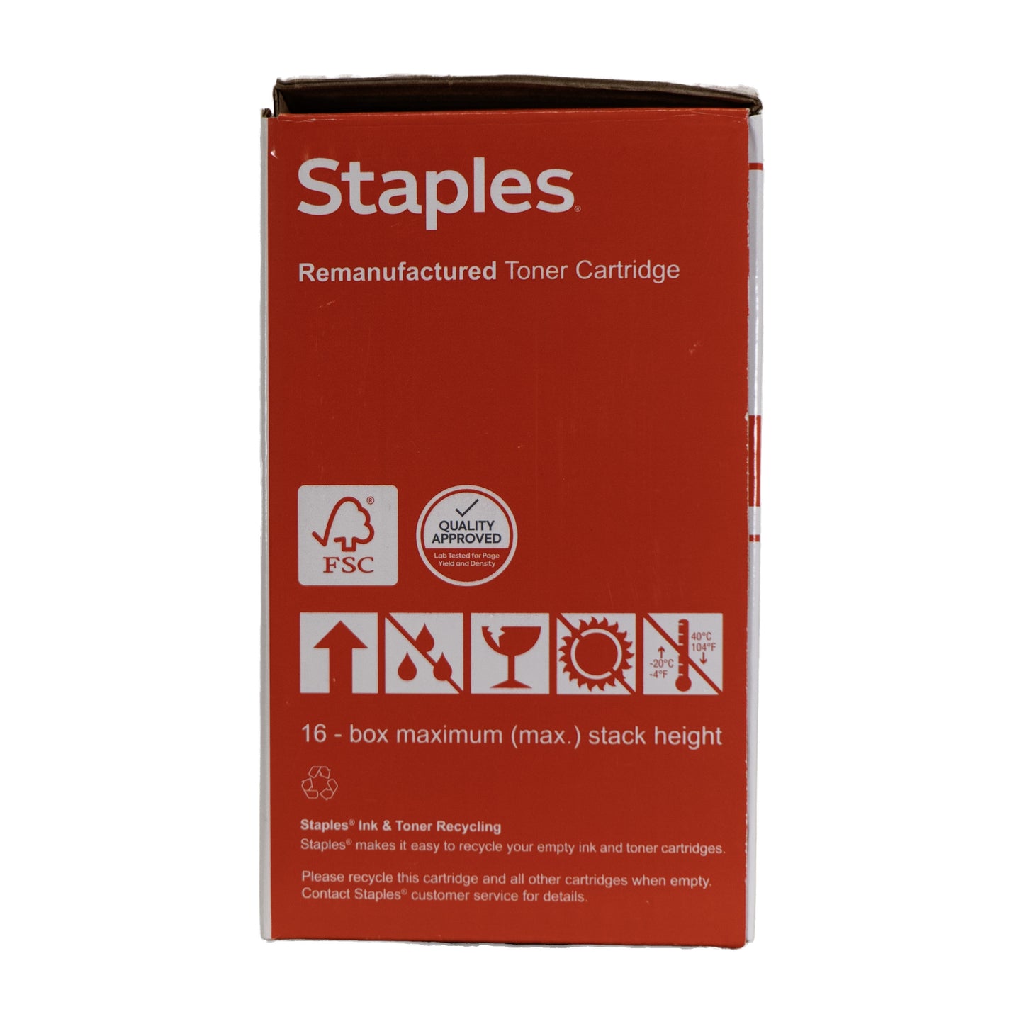 Staples Toner Cartridge | 508A | Compatible with HP CF360A | Black