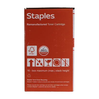 Staples Toner Cartridge | 05X | Compatible With HP CE505X(J) | Black