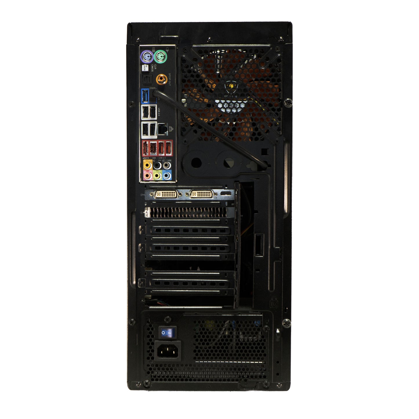 Custom Cougar Gaming PC | 16 GB | PNY GTS 450 | 250 GB SSD + 1 TB HDD | Wi-Fi