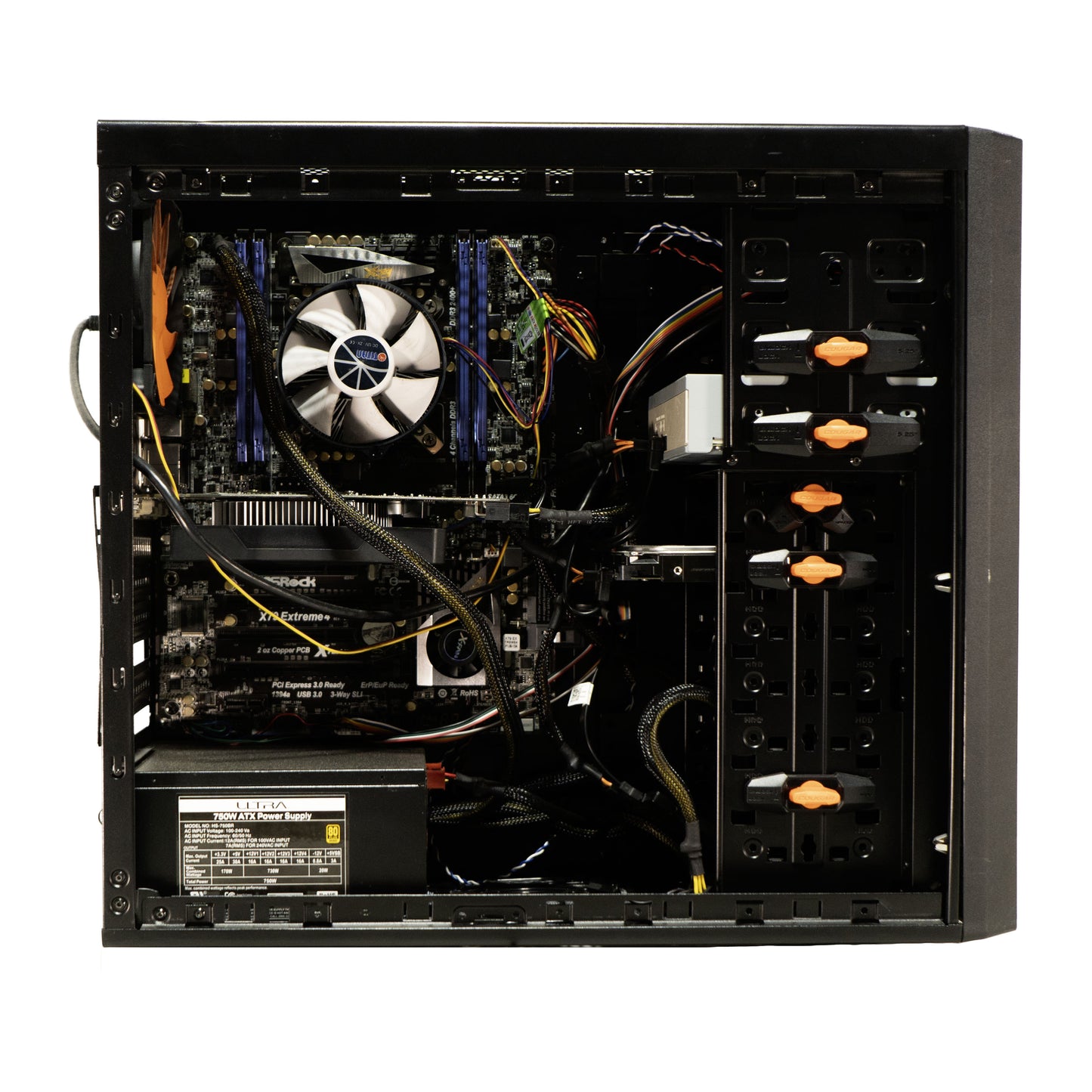 Custom Cougar Gaming PC | 16 GB | PNY GTS 450 | 250 GB SSD + 1 TB HDD | Wi-Fi