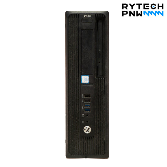 Configurable HP Z240 Workstation SFF | i3-6100 | Up to 16 GB | Up to 256 SSD | Wi-Fi