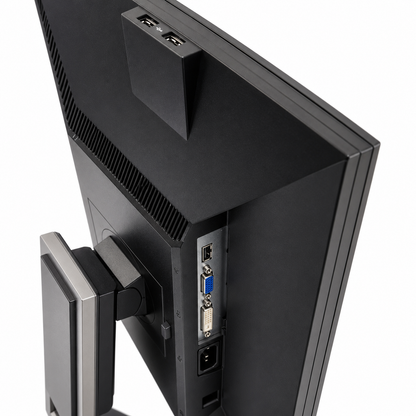 Dell P2411H monitor ports and I/O view