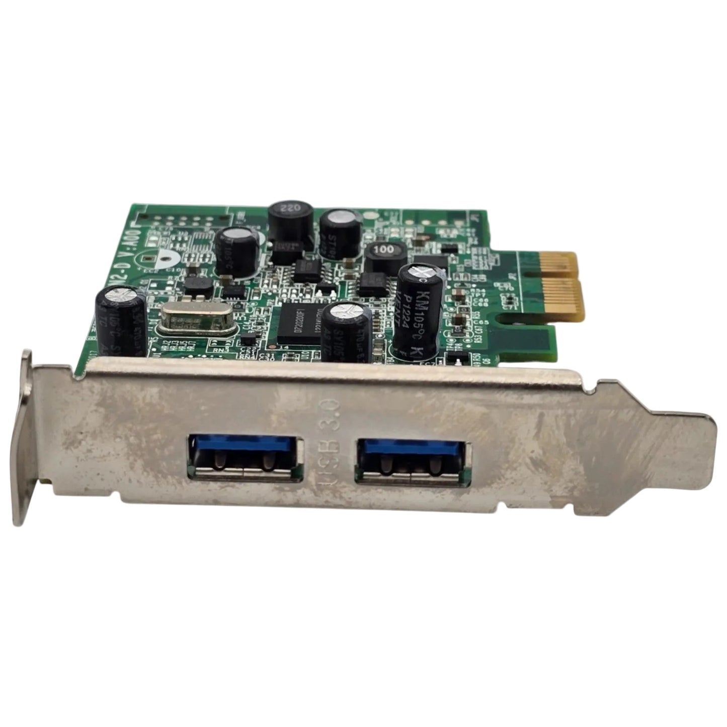 Dell 0FWGJ8 ECS U3N2-D PCIe x1 USB 3.0 2-Port Expansion Card Adapter