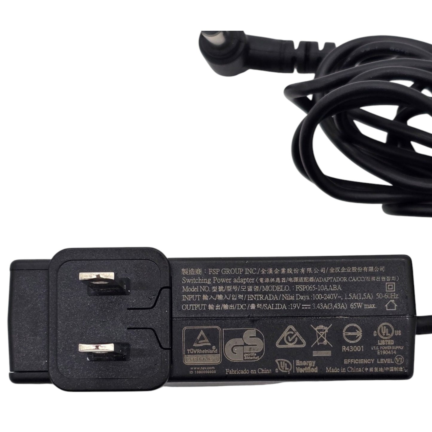 FSP 19V 3.42A 65W AC Power Adapter For INTEL NUC FPS085-19AAB OEM