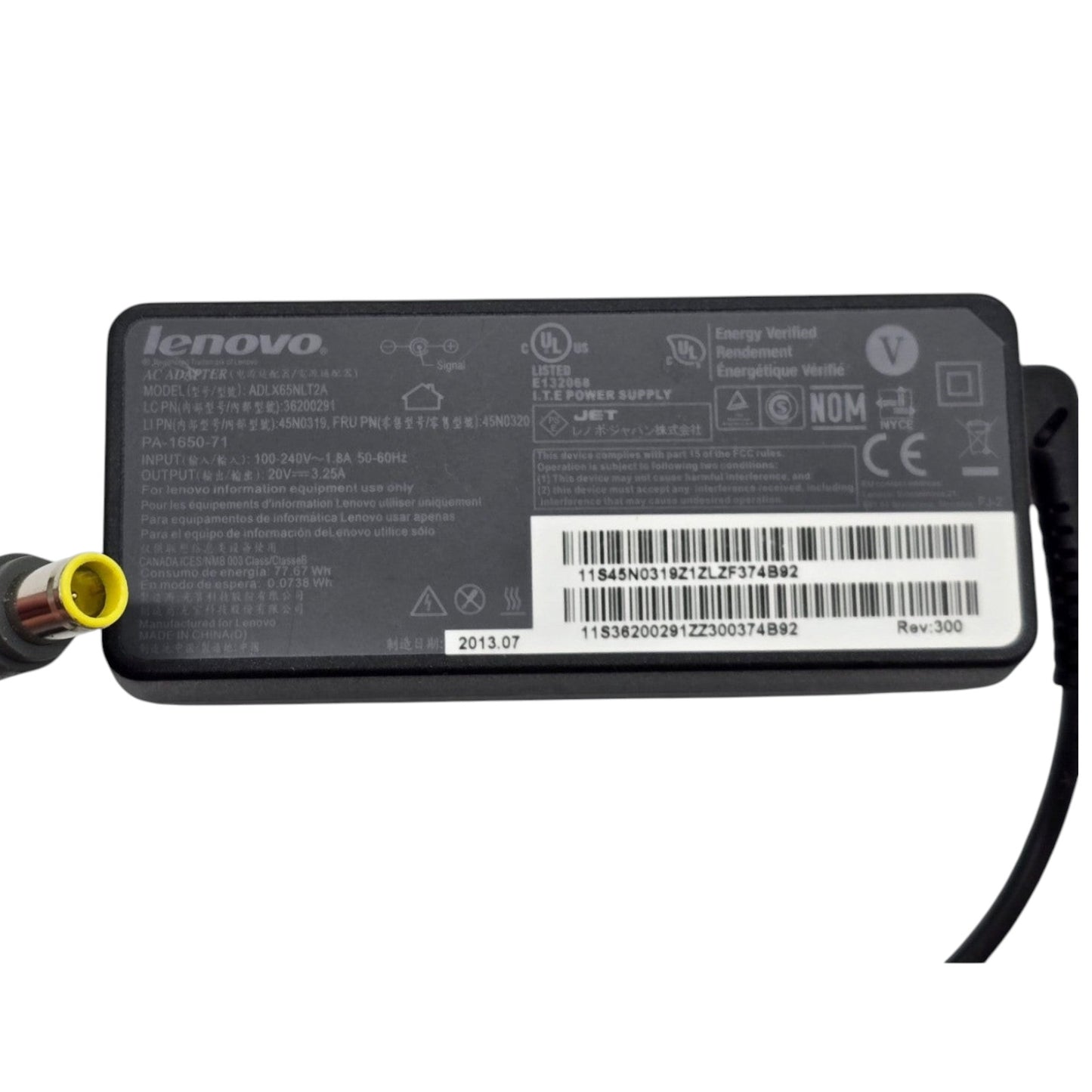 Genuine Lenovo 65W 20V AC Adapter Charger OEM Mixed Models 3.25A