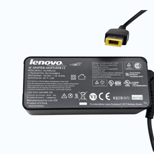 Genuine Lenovo SA10E75792 00HM614 45W AC Adapter Charger ADLX45DLC2A OEM