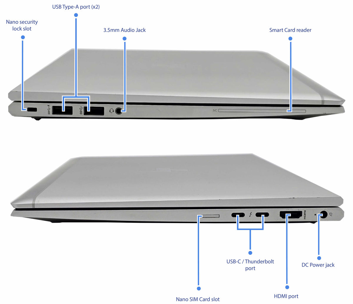 HP EliteBook 840 G7 Laptop | i5 | 32 GB DDR4 | 512 GB M.2 SSD | GRADE A