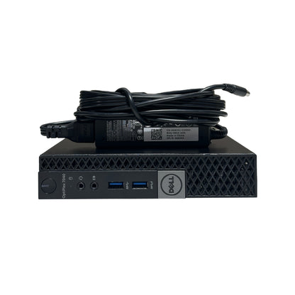 Dell OptiPlex 7040/7060/7070 Micro|  i7vPro | 16 GB | 256 GB M2 + 1 TB HDD| Wi-Fi