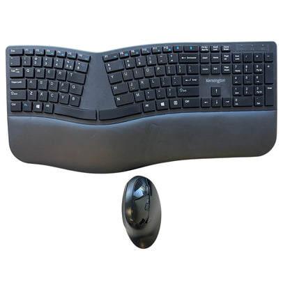 Kensington Pro Fit Ergo Wireless Keyboard & Mouse Combo - With Receiver - Tested