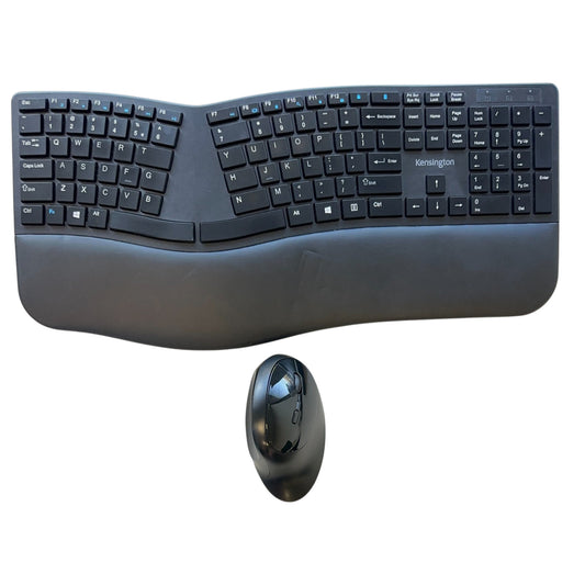 Kensington Pro Fit Ergo Wireless Keyboard & Mouse Combo - With Receiver - Tested