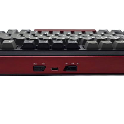 MechLands Vibe 75 75% Tri-Mode Wireless Mechanical Keyboard Screen USB-C