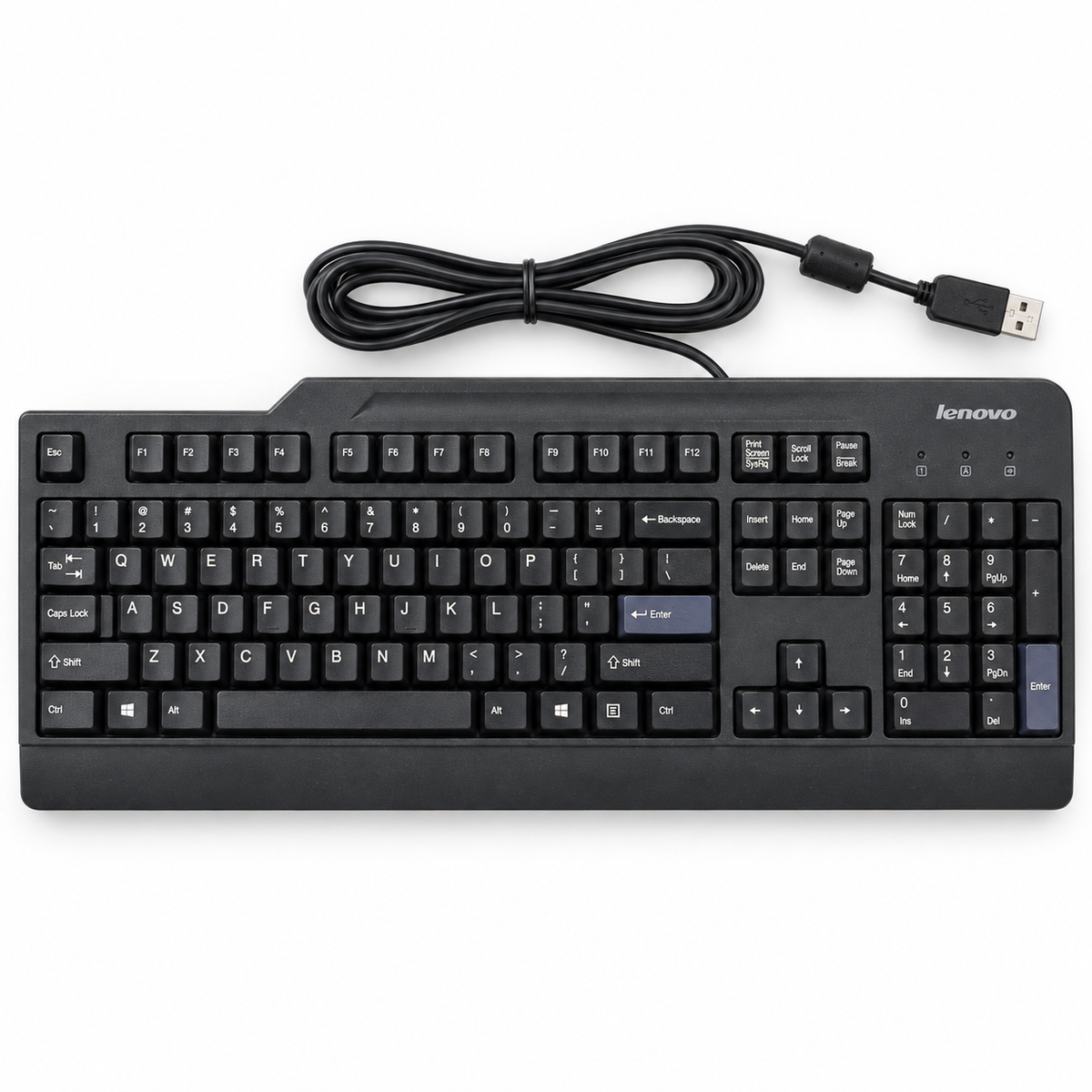 Lenovo KU-0225 wired USB keyboard