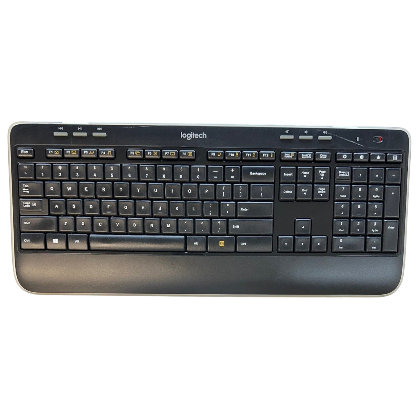 Logitech K520 Wireless Keyboard - Full Size - No USB Receiver