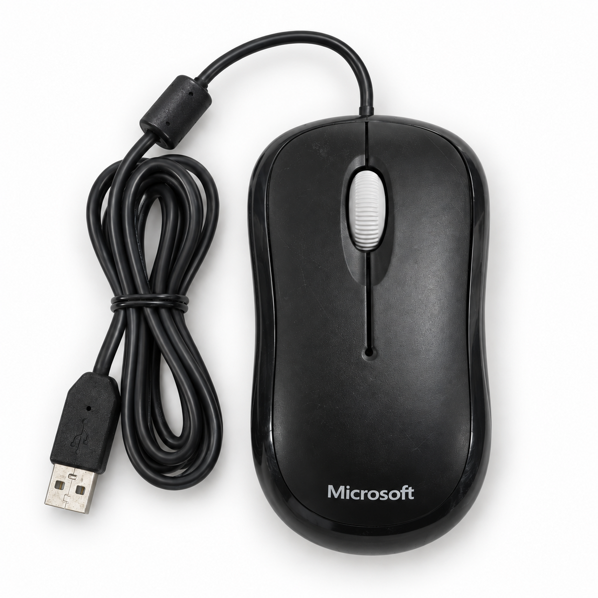 Microsoft Basic Optical Mouse v2.0 top view