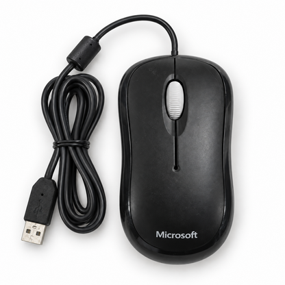 Microsoft Basic Optical Mouse v2.0 top view