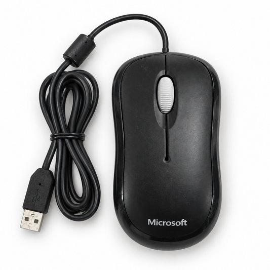 Microsoft Basic Optical Mouse v2.0 top view